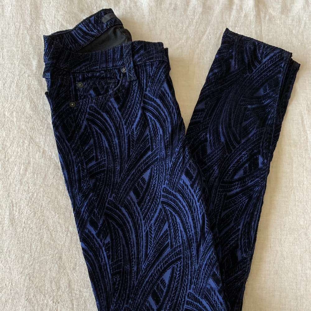 7 for all mankind velvet jeans